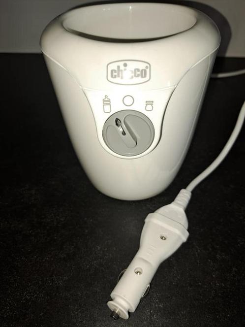 flessenwarmer, Chicco, ook voor babyvoeding, op 220V én 12V, Kinderen en Baby's, Babyvoeding en Toebehoren, Zo goed als nieuw
