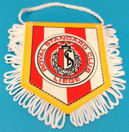Standard Luik Standard de Liège 1980s unieke vintage voetbal, Verzamelen, Sportartikelen en Voetbal, Zo goed als nieuw, Vaantje of Sjaal