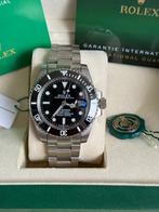 Rolex Submariber Zwart | Full set, Ophalen of Verzenden, Zo goed als nieuw, Staal, Rolex