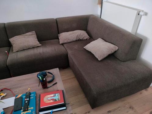 Grote hoekzetel en grote salontafel, Huis en Inrichting, Zetels | Complete zithoeken, Gebruikt, Ophalen