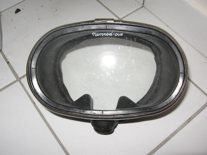 Vintage duikmasker uit de jaren 70, Watersport en Boten, Duiken, Gebruikt, Duikbril of Snorkel, Ophalen of Verzenden