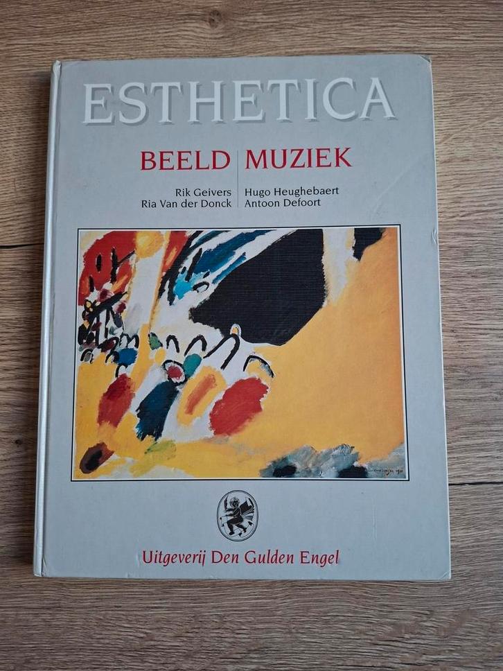 Boek : Esthetica Beeld & Muziek / Rik Geivers, Boeken, Muziek, Zo goed als nieuw, Ophalen of Verzenden