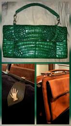 Plusieurs sacs pépites vintage a vendre en cuir et croco, Enlèvement ou Envoi, Comme neuf