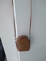 Camelkleurig lederen handtasje/portemonnaie (David Jones), Handtassen en Accessoires, Tassen | Damestassen, Ophalen of Verzenden