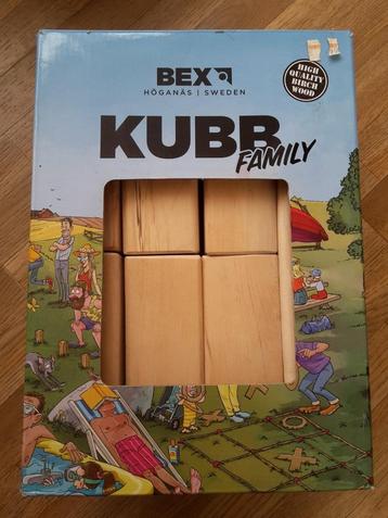 Originele Bex Kubb Family, berkenhout, als nieuw beschikbaar voor biedingen