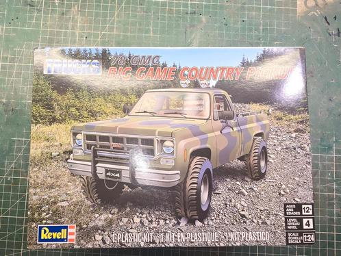 Revell 85-7226 1978 GMC Big game country pu., Hobby en Vrije tijd, Modelbouw | Auto's en Voertuigen, Nieuw, Auto, Groter dan 1:32