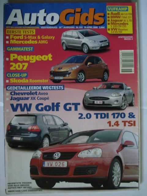 AutoGids 692, Livres, Autos | Brochures & Magazines, Utilisé, Général, Envoi