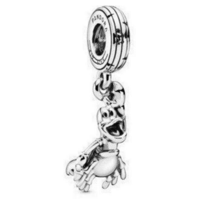 Pandora Disney De kleine zeemeermin Sebastiaan zilver hanger, Handtassen en Accessoires, Bedels, Nieuw, Pandora, Zilver, 1 bedel