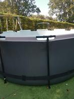 EXIT liner Black Leather zwembad ø360x122cm - zwart, 120 cm of meer, Gebruikt, Rond, 300 cm of meer