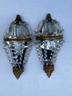 Nachtlamp, Huis en Inrichting, Gebruikt, Vintage, Ophalen of Verzenden, Glas
