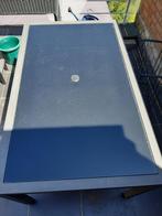 Table de jardin en alu et verre rectangulaire, Jardin & Terrasse, Enlèvement, Utilisé, Rectangulaire, Aluminium