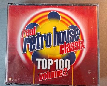 4cd box. Real retro house classix top 100. Volume 2. beschikbaar voor biedingen
