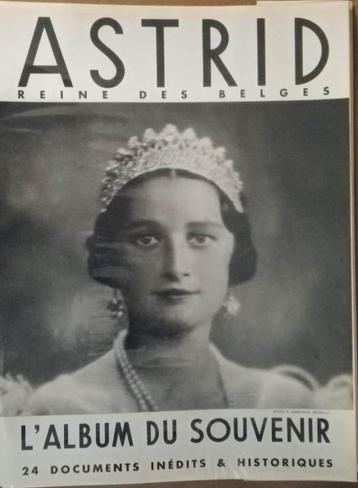Album du souvenir - Reine des Belges - Astrid