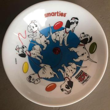 Assiette creuse 101 Dalmatiens, Smarties, Enlèvement ou Envoi, Comme neuf