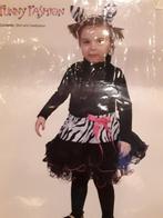 carnaval kinderen 'zebra', Kinderen en Baby's, Carnavalskleding en Verkleedspullen, Ophalen of Verzenden, Nieuw
