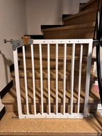 Barrière de sécurité enfant bois blanc 73–107 cm, Enlèvement, Comme neuf, Bois, Barrière de sécurité