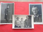 Orig. foto's WO2, dragers van het ijzeren kruis, pkt formaat, Ophalen of Verzenden, Landmacht, Foto of Poster