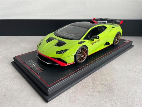 MR 1:18 Lamborghini Huracan STO Green Bélier 10/99, Hobby & Loisirs créatifs, Voitures miniatures | 1:18, Neuf, Voiture, Autres marques