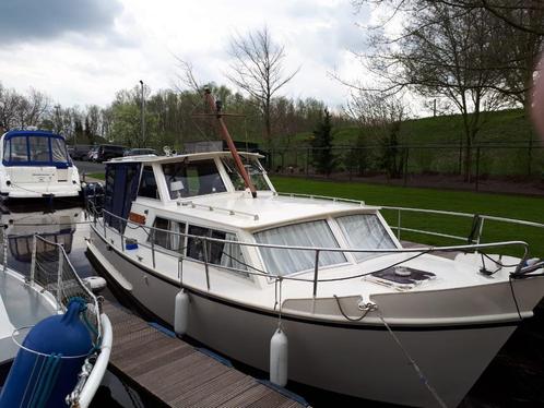 Keurige ruime stalen Polaris motorkruiser, Watersport en Boten, Motorboten en Motorjachten, Gebruikt, Staal, Ophalen