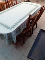 Tafel en stoelen, Huis en Inrichting, Stoelen, Ophalen, Zo goed als nieuw