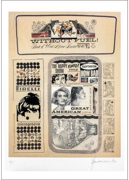 Panamarenko milkyway and happenings 2003, Antiek en Kunst, Kunst | Litho's en Zeefdrukken, Ophalen of Verzenden