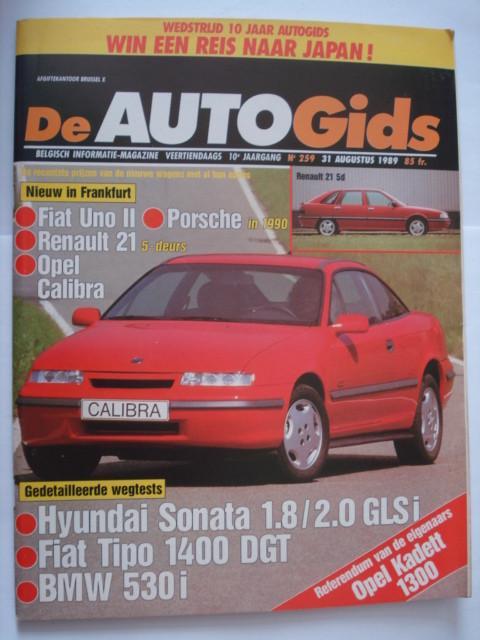 AutoGids 259, Boeken, Auto's | Folders en Tijdschriften, Zo goed als nieuw, Algemeen, Verzenden
