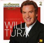 CD- Will Tura – De Koningen Van Het Nederlandstalige Lied 2, CD & DVD, CD | Néerlandophone, Enlèvement ou Envoi