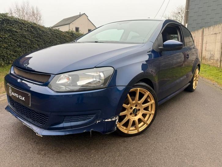 Vw Polo 1.2i ESSENCE 2010 Airco  Monaco Velgen Lez ok Euro 5, Auto's, Volkswagen, Particulier, Te koop, Polo, ABS, Airbags, Airconditioning