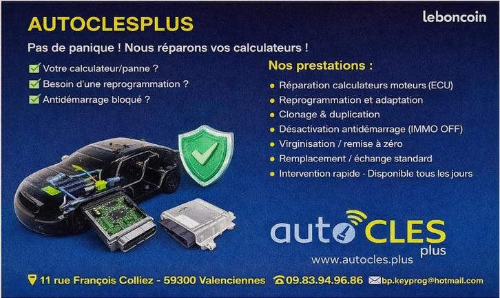 Réparations & Reprogrammation Calculateur, Autos : Divers, Autos divers Autre, Enlèvement ou Envoi