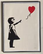 BANKSY : lithographie XXL 56 par 76 cm avec certificat, Ophalen of Verzenden