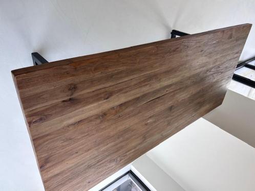 Massieve tafel in oude olm, Huis en Inrichting, Tafels | Eettafels, Gebruikt, 100 tot 150 cm, 200 cm of meer, Vijf personen of meer
