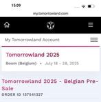 Tomorrowland Magic Vrijdag W1, Tickets en Kaartjes, Drie personen of meer