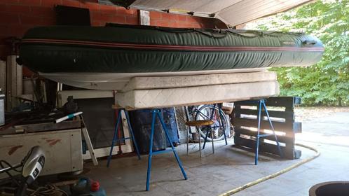 Rubberboot Etnic Tackle + Rhino VX54 Motor, Watersport en Boten, Rubberboten, Gebruikt, Elektrisch, Ophalen