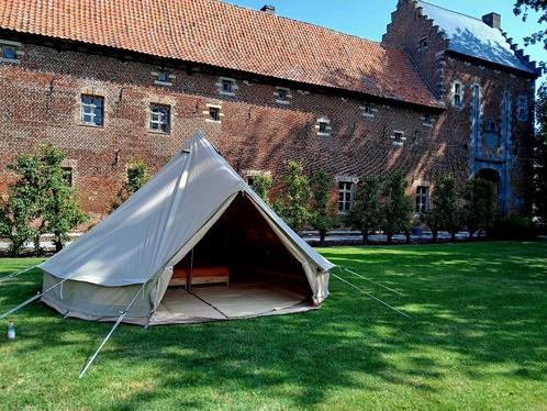 Glamping Bell tent 500, Caravans en Kamperen, Tenten, Zo goed als nieuw, Ophalen