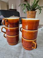 Mooie vintage koffie mokken met glazuur, Ophalen