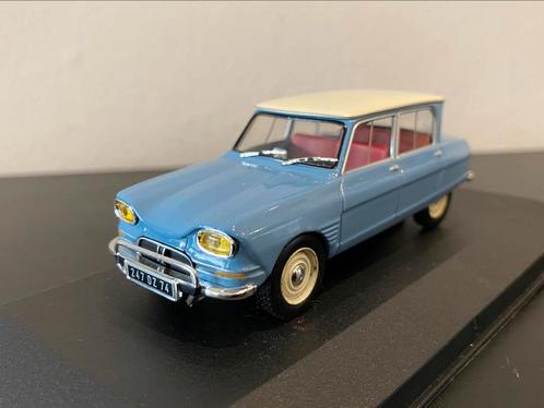 Citroën Ami-6 met gele koplampen!, Hobby en Vrije tijd, Modelauto's | 1:43, Auto, Overige merken, Ophalen of Verzenden