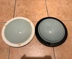 Lot de 2 plafonniers, Enlèvement, Utilisé, Verre