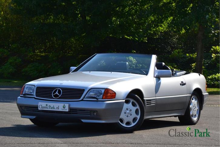 Mercedes-Benz 300-serie 300 SL-24 (bj 1993, automaat), Auto's, Oldtimers, Bedrijf, Te koop, Lederen bekleding, Metaalkleur, Open dak