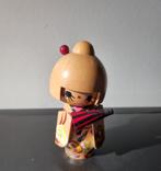 Charmante "Ai Gasa" Kokeshi van Aramaki Kyoho, Verzenden