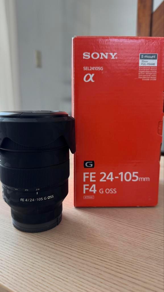 Objectif Sony G 24-105 F4, TV, Hi-fi & Vidéo, Photo | Lentilles & Objectifs, Comme neuf, Enlèvement