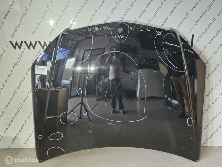 Motorkap origineel Mercedes C-klasse W204 ('07-'14), Auto-onderdelen, Carrosserie, Motorkap, Mercedes-Benz, Gebruikt, Ophalen of Verzenden