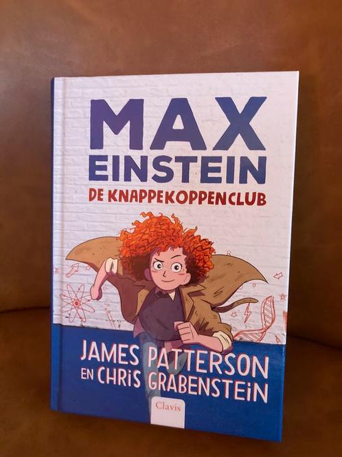 Max Einstein de knappekoppenclub  James Patterson, Boeken, Humor, Nieuw, Ophalen of Verzenden