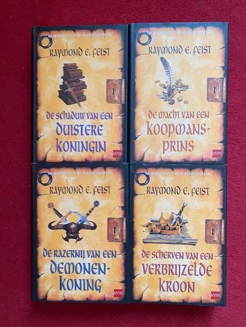 RAYMOND FEIST DE BOEKEN VAN DE SLANGENOORLOG DE COMPLETE SER, Livres, Fantastique, Enlèvement ou Envoi