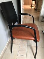 Stevige stoelen met leuning, Ophalen, Kunststof, Twee, Zwart