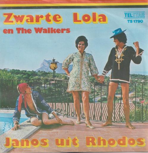 Zwarte Lola en The Walkers – Janos uit Rhodos – Single, Cd's en Dvd's, Vinyl Singles, Gebruikt, Single, Nederlandstalig, 7 inch