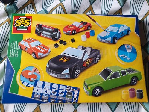 SES Creative Auto's Gieten & Schilderen Set gips - Ongeopend, Kinderen en Baby's, Speelgoed | Educatief en Creatief, Nieuw, Knutselen