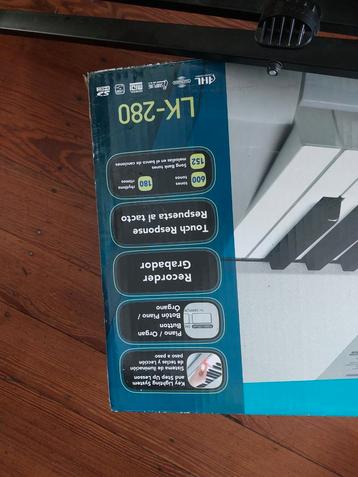 Casio LK 280 Key Lightning Keyboard, Enlèvement, Utilisé