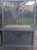 Vliegraam //muggenhor met rails, Doe-het-zelf en Bouw, Deuren en Vliegenramen, Ophalen, Schuifdeur