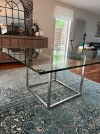 Table de salle à manger en verre., Maison & Meubles, 150 à 200 cm, Moderne, 150 à 200 cm, Utilisé