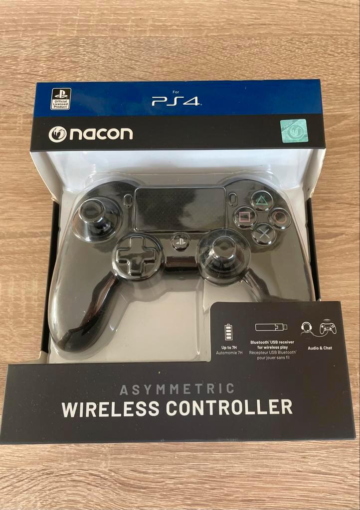 Nacon Asymmetric Wireless Controller for PlayStation 4, Games en Spelcomputers, Spelcomputers | Sony Consoles | Accessoires, Zo goed als nieuw